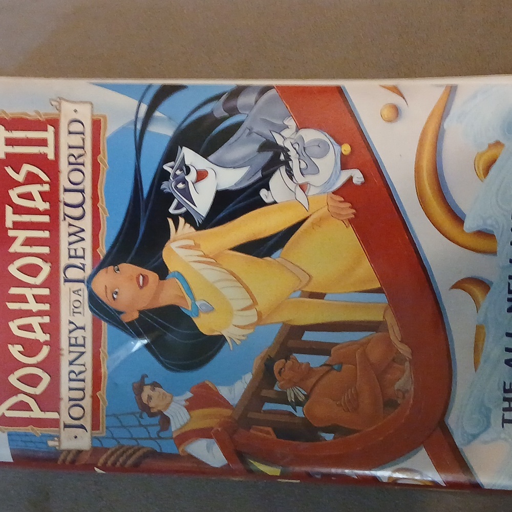 Pocahontas II: Journey to a New World VHS
